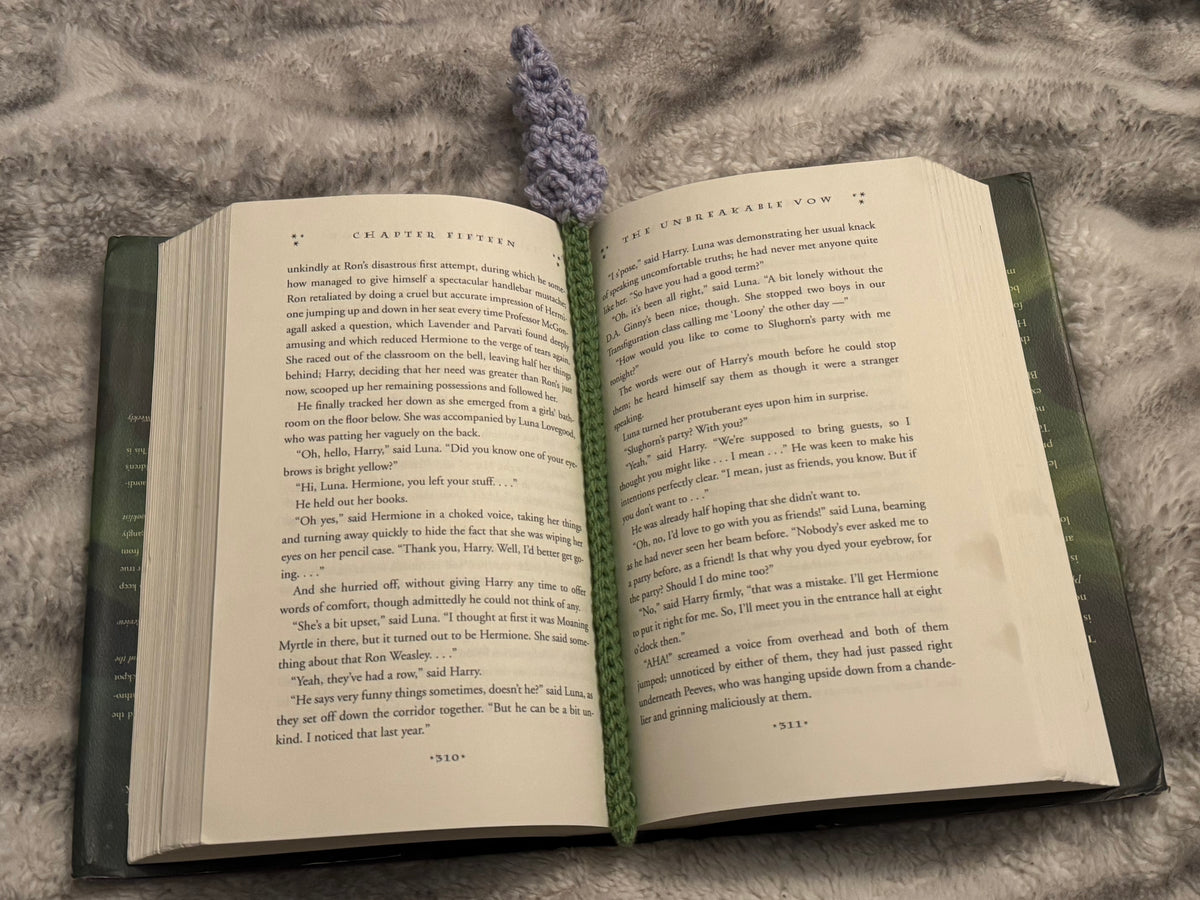 Lavender bookmarks