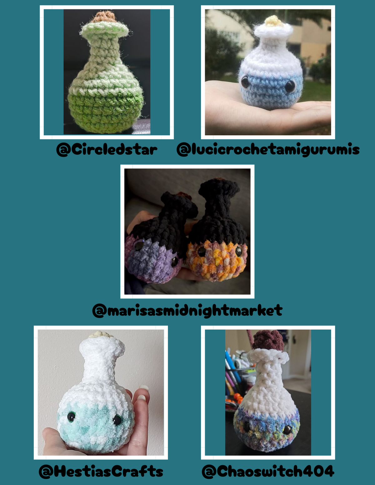 Poppy the Potion – Crochet Pattern